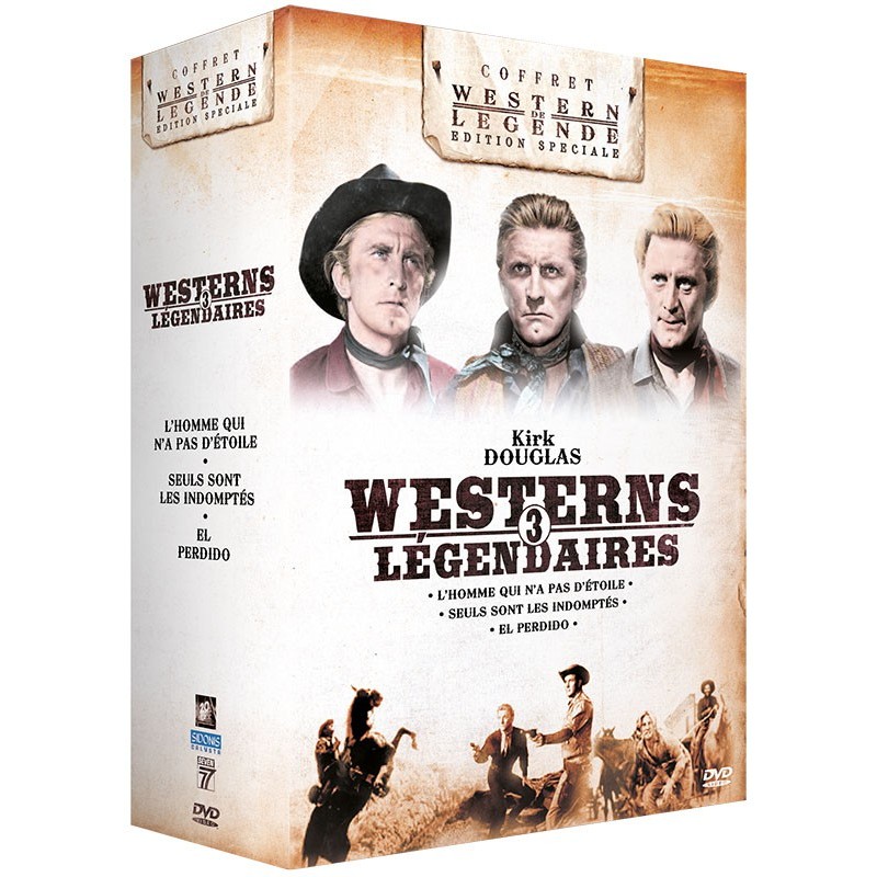 Coffret Kirk Douglas Westerns de Légende