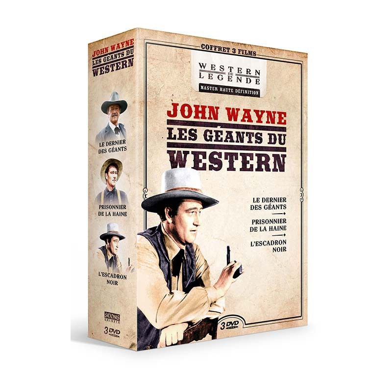 Coffret John Wayne Promos coffrets westerns