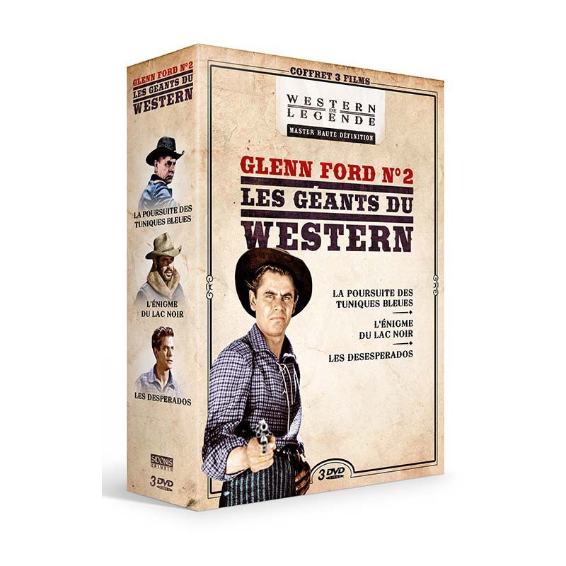 Coffret Glen Ford n°2 Westerns de Légende