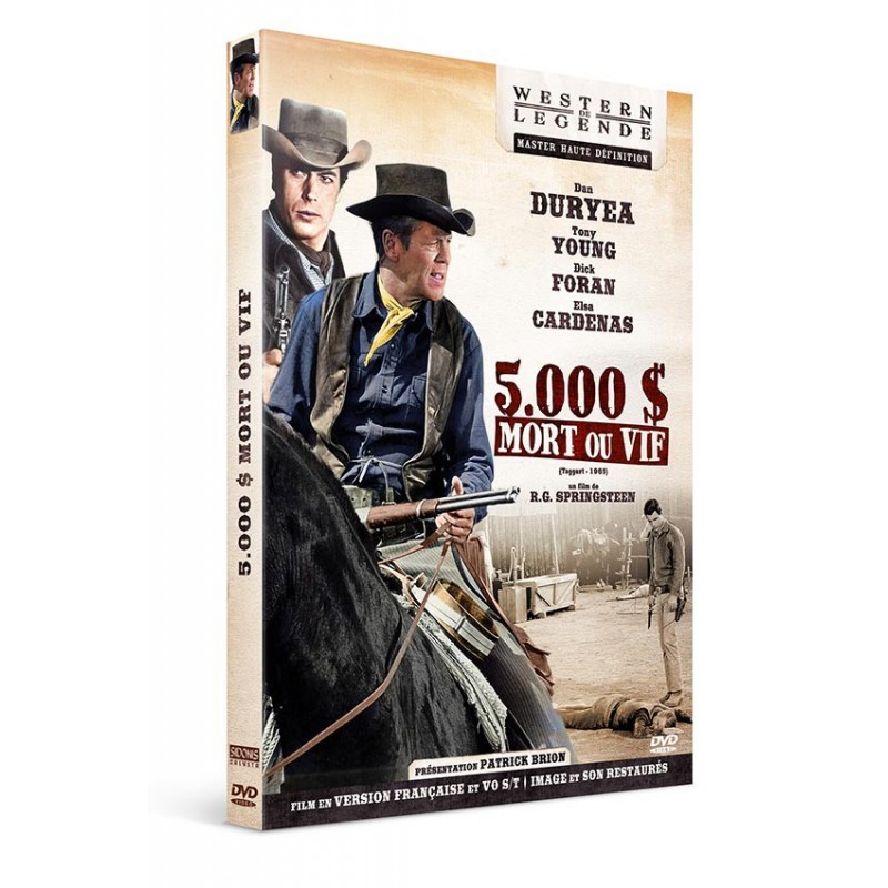 5000$　Westerns　de　ou　mort　DVD　vif　Légende