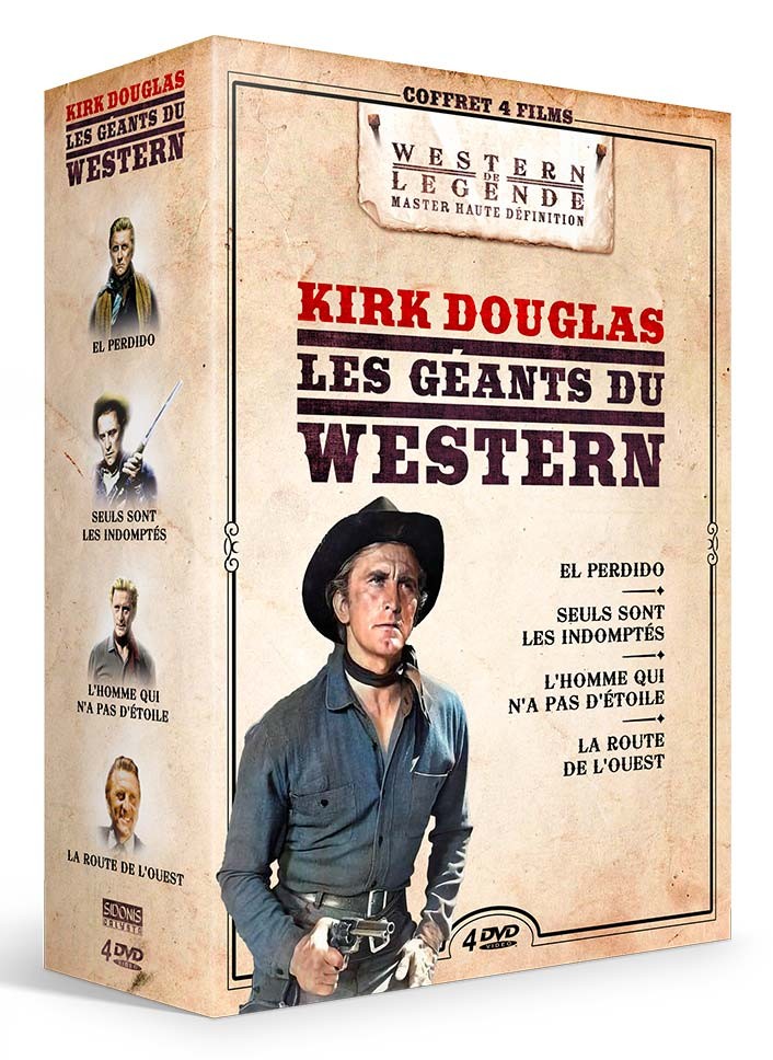 Les Grands Classiques Du Cinéma Western Collection Coffret Kirk Douglas - Coffrets