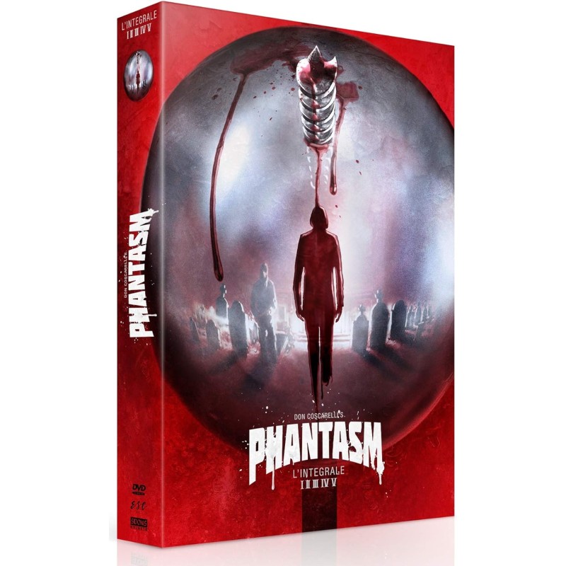 PHANTASM - COLLECTOR L'INTEGRALE - 5 DVD + 1 DVD BONUS + LIVRE 152 PAGES Fantastique / Horreur / Science-Fiction