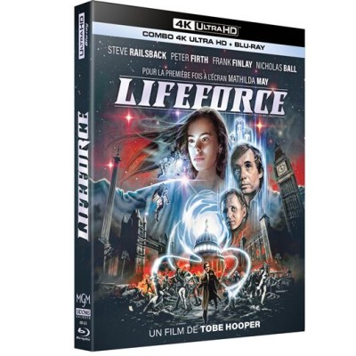 Lifeforce (L'étoile du Mal) - Combo 4K Blu-ray Fantastique / Horreur / Science-Fiction