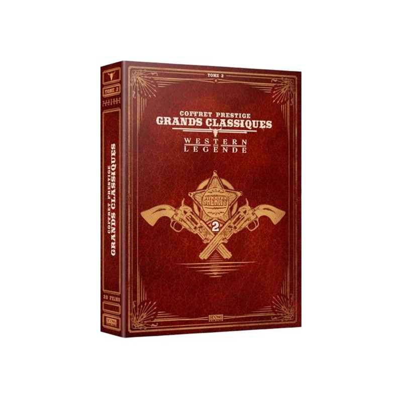 Coffret "Les grands classiques du western" - Edition Prestige - DVD Accueil