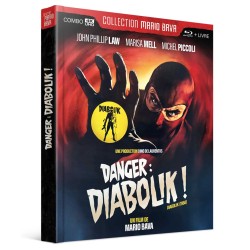 Danger Diabolik - Combo 4k / Blu-Ray / Livre Aventure / Action