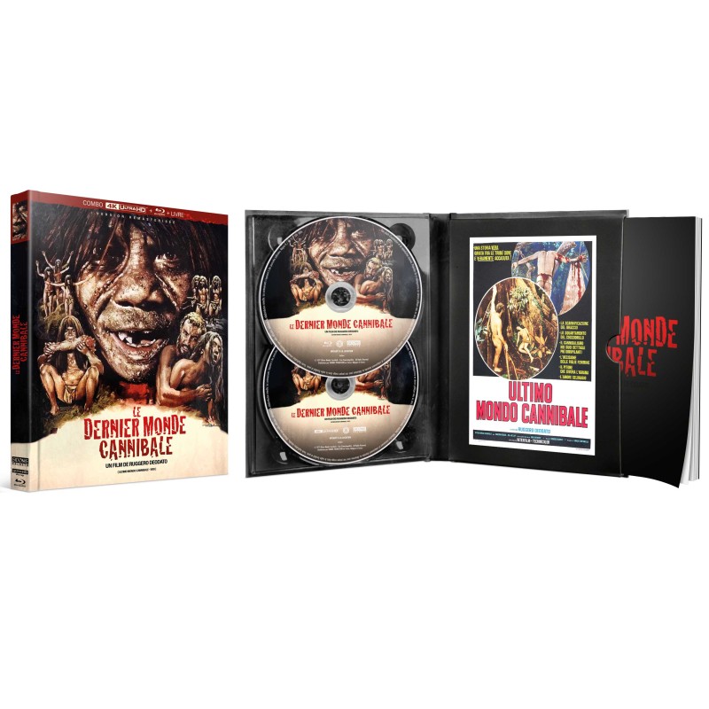 Le dernier monde cannibale - Combo 4k / Blu-Ray / Livre Fantastique / Horreur / Science-Fiction