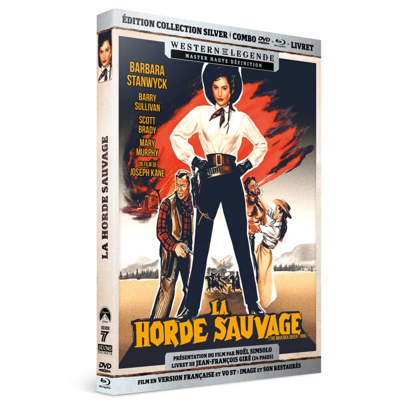 La horde sauvage - Combo DVD / Blu-Ray / Livret Westerns de Légende