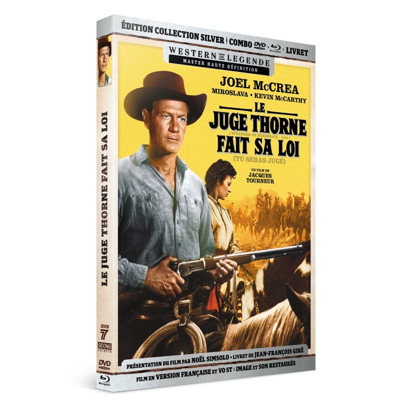 Le juge Thorne fait sa loi - Combo DVD / Blu-Ray / Livret Westerns de Légende