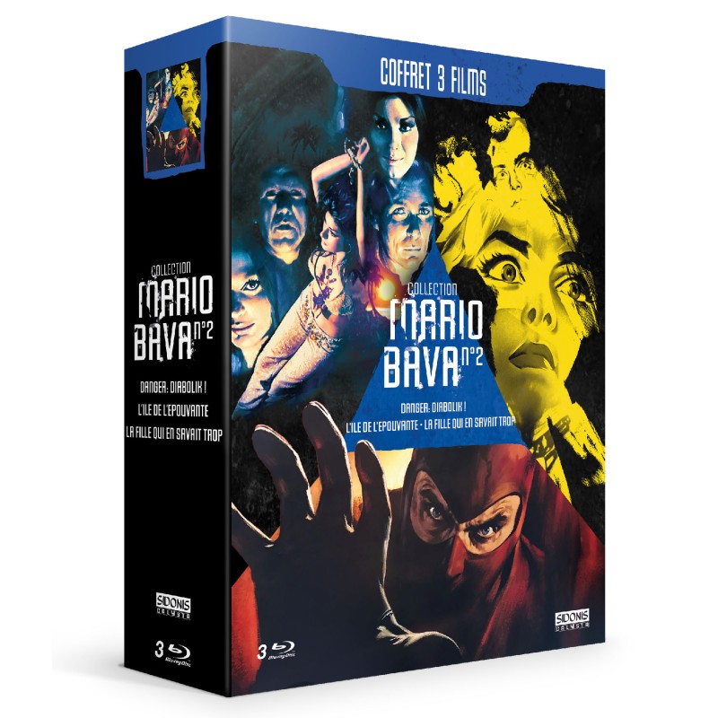 Coffret Mario Bava n°2 - 3 BR Fantastique / Horreur / Science-Fiction