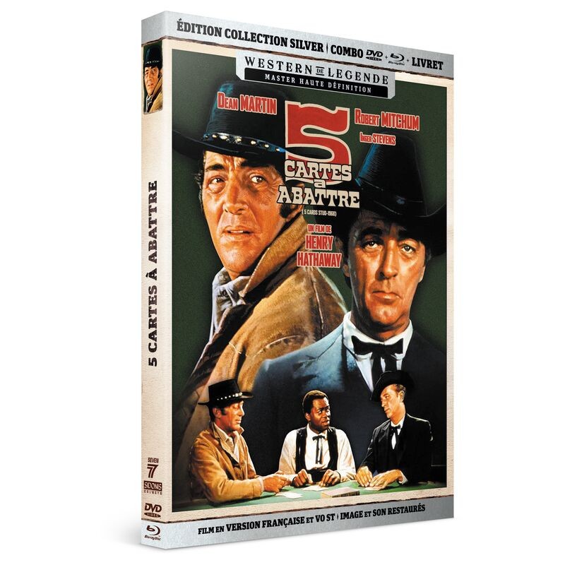 5 cartes à abattre - Combo DVD / Blu-ray avec livret Westerns de Légende