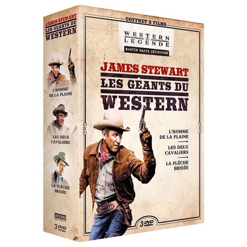 Coffret James Stewart Promos coffrets westerns
