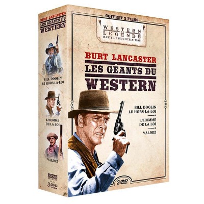 Coffret Burt Lancaster Westerns de Légende