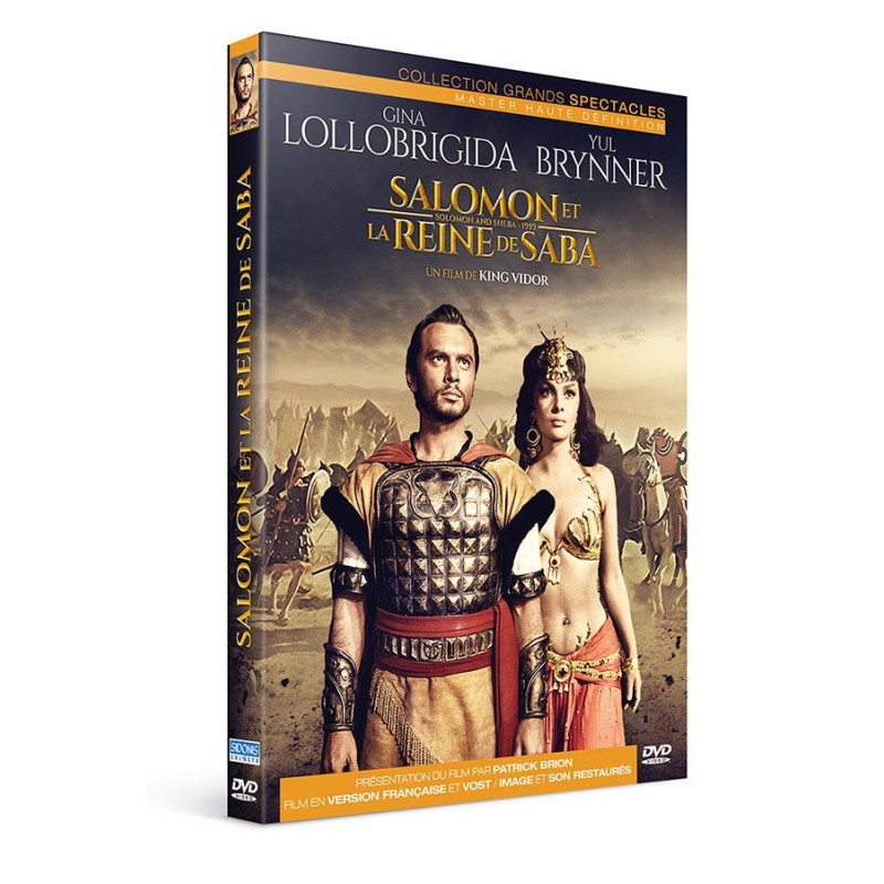 Dvd Salomon Et La Reine De Saba Film Salomon et la reine de Saba en DVD