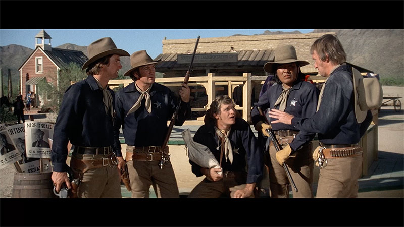 Extrait La brigade du Texas et combo BRD/DVD